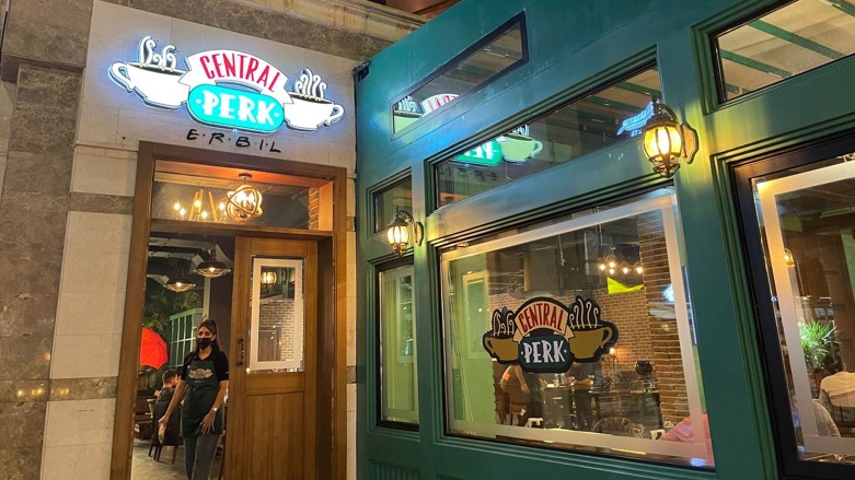 Central Perk café in Dream City, Erbil. (Photo: Wladimir van Wilgenburg/K24)